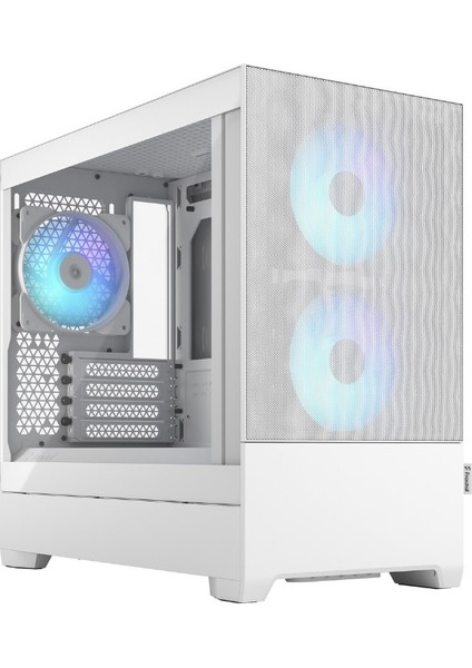 Fractal Design Pop Mini Air Rgb Beyaz Temperli Cam Oyuncu Bilgisayar Kasası (FD-C-POR1M-01)