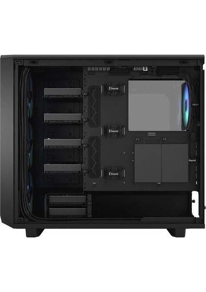 Fractal Design Meshify 2 Rgb Siyah Temperli Cam E-Atx Oyuncu Bilgisayar Kasası (FD-C-MES2A-06)