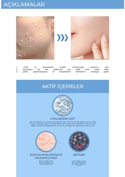 Aha/Bha/Pha İçeren Clear Balance Hyaluron Aqua Peeling Jel 130 ml