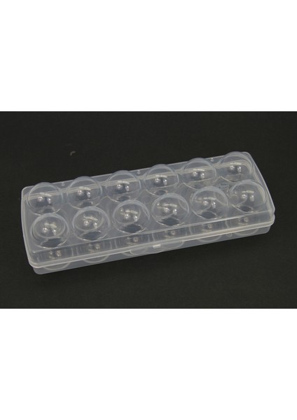 Eggo 12 Bölmeli Şeffaf Yumurta Saklama Kabı