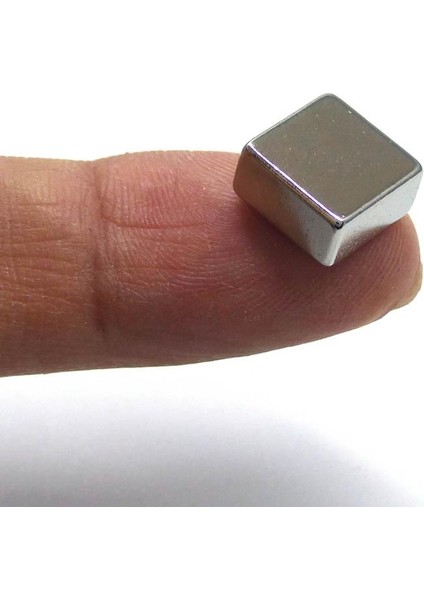 Neodyum Mıknatıs, Çap 10X10X5 mm Kare Magnet Süper Güçlü Magnet