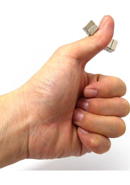 Neodyum Mıknatıs, Çap 10X10X5 mm Kare Magnet Süper Güçlü Magnet