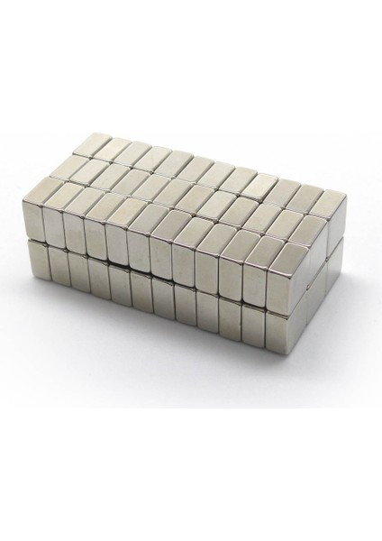Neodyum Mıknatıs, Çap 10X10X5 mm Kare Magnet Süper Güçlü Magnet