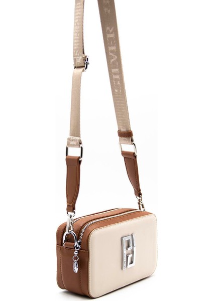 Kadın Çapraz Çanta Bej - A.taba NV1078 fırsatları