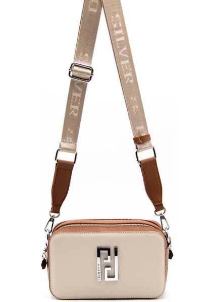 Kadın Çapraz Çanta Bej - A.taba NV1078 indirimleri