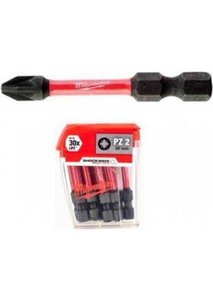 Bits Uç Pz2 50 mm Shokwave 1 adet