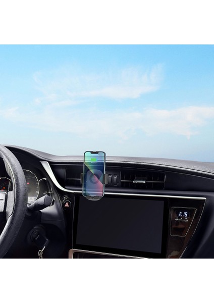 Araba Araç Içi Telefon Tutucu Wiwu CH008 Izgara ve Havalandırma Tutucu Otomatik Mekanizma Tasarım