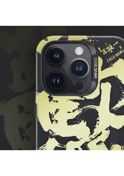 iPhone 14 Pro Max Uyumlu Magsafe Şarj Özellikli Benks Casebang Calligraphy Joy Kapak Kılıf