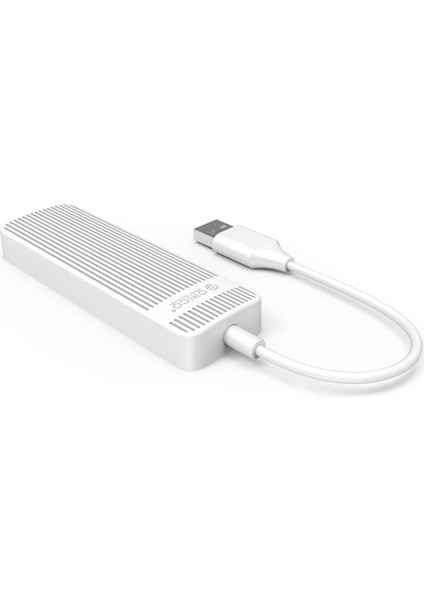 Orıco FL02-WH-BP 4 Portlu USB 2.0 Çoklayıcı Hub Beyaz 30CM