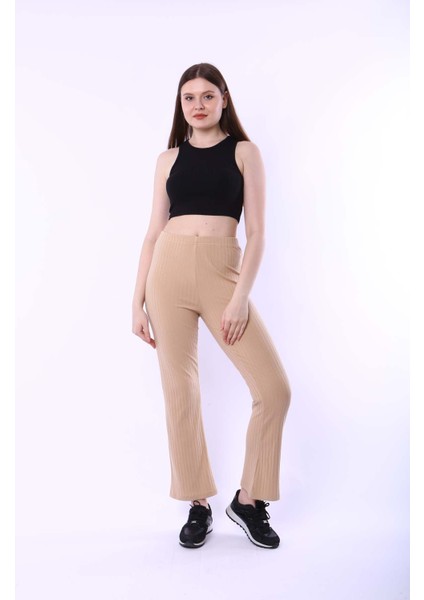 Kadın Crop Siyah Raporlu Kaşkorse fırsatları