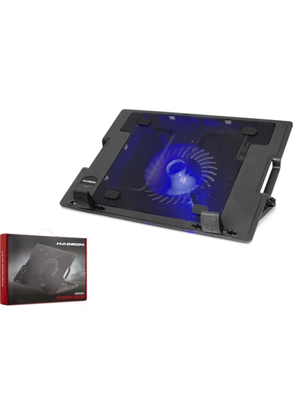 HDX4251 Notebook Soğutucu Ledli 14CM 5 Farklı Yükseklik Ayarı Sessiz Fan Soğutucu