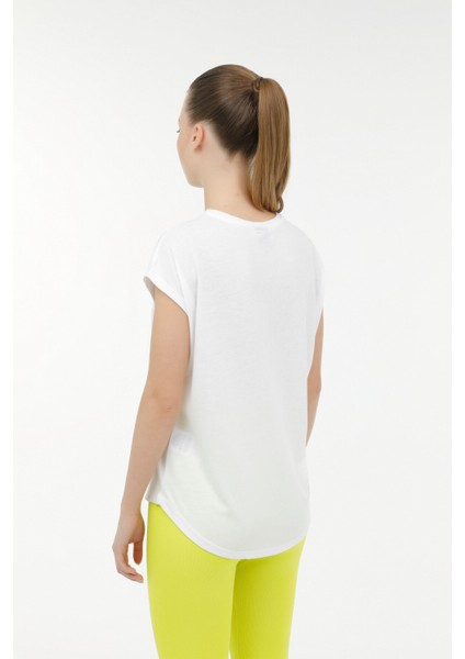 Wl Dalıa 11P7113 3fx Beyaz Kadın Kısa Kol T-Shirt