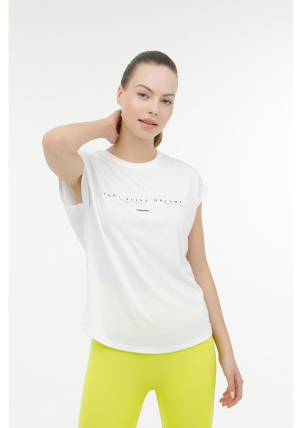 Wl Dalıa 11P7113 3fx Beyaz Kadın Kısa Kol T-Shirt