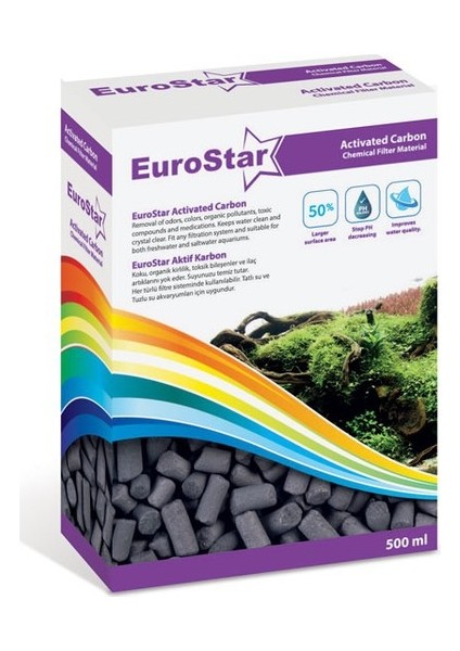 Eurostar Active Carbon 500 ml