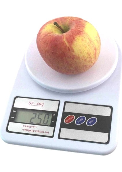 Dijital Mutfak Tartısı Lcd Ekran Hassas Ölçüm