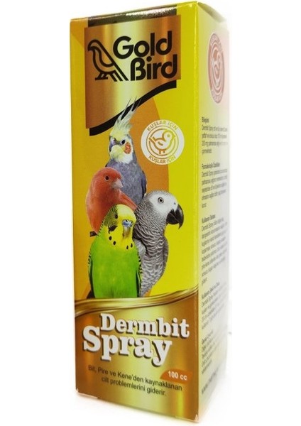 Goldbird Dermbit Spray 100 Cc.