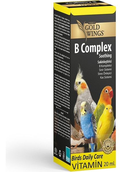 Gwp B Complex (Stres Önleyici) 20CC