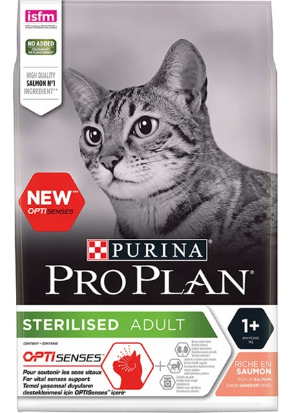 Pro Plan Sterilised Somonlu 3 kg Kısırlaştırılmış Kuru Kedi Maması