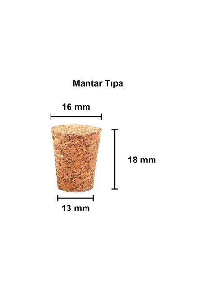 100 cc Şeffaf Penisilin Mantar Tıpalı 100 ml Düğün, Kına, Nişan, Kolonya Şişesi Cam Şişe 1 Adet