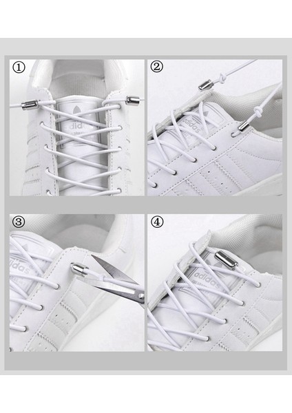 Vidalı Elastik Akıllı Ayakkabı Bağcık fiyatları