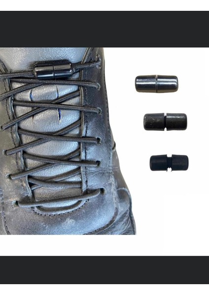 Vidalı Elastik Akıllı Ayakkabı Bağcık modelleri