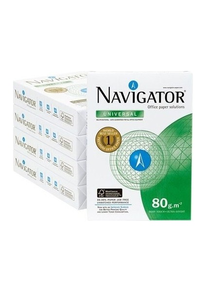1 Paket Navigator 500 Sayfa 80 gr A4 Fotokopi ve Yazıcı Kağıdı fiyatları