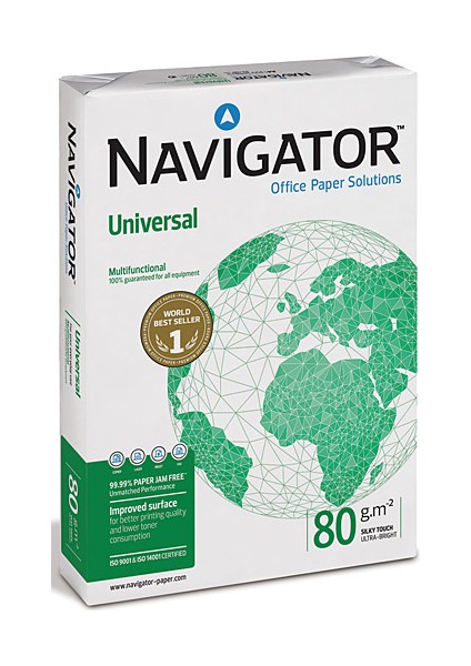 1 Paket Navigator 500 Sayfa 80 gr A4 Fotokopi ve Yazıcı Kağıdı fırsatları
