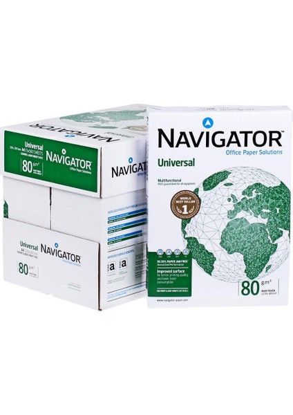 1 Paket Navigator 500 Sayfa 80 gr A4 Fotokopi ve Yazıcı Kağıdı indirimleri