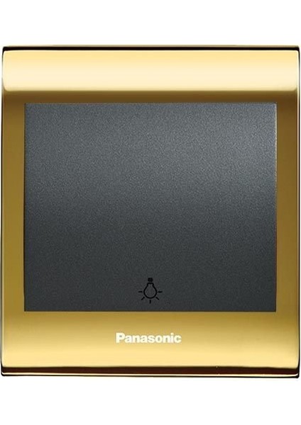 Thea Blu Light Anahtar Çerçeve Gold + Dore Kapak Füme