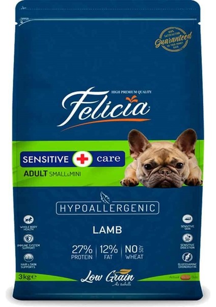 Köpek Maması Kuzulu S/m Az Tahıllı 3 kg