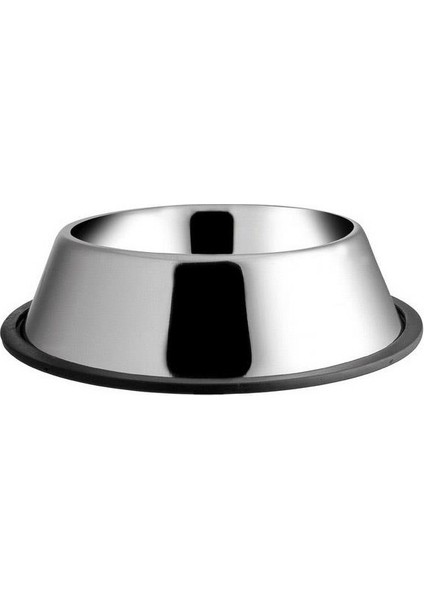 Çelik Mama Kabı - 16 cm Taban