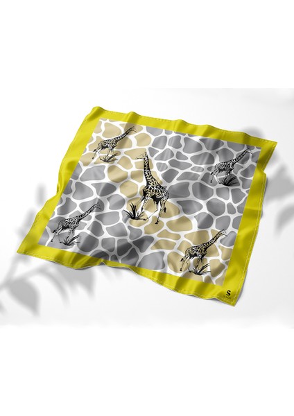 Giraffe Ipek Fular