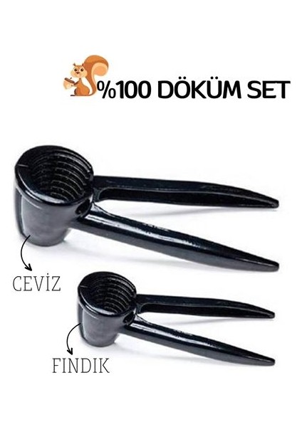 6 Adet Fındık Ve Ceviz Kırıcı Set Sibylle Design 718365