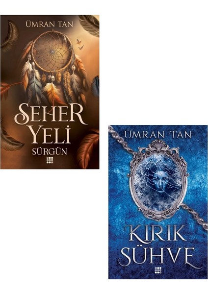 Ümran Tan Seti 2 Kitap Seher Yeli Sürgün + Kırık Sühve - Ümran Tan