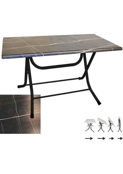 Klasik Katlanır Werzalit Tabla Masa (70X120) - Palazzo