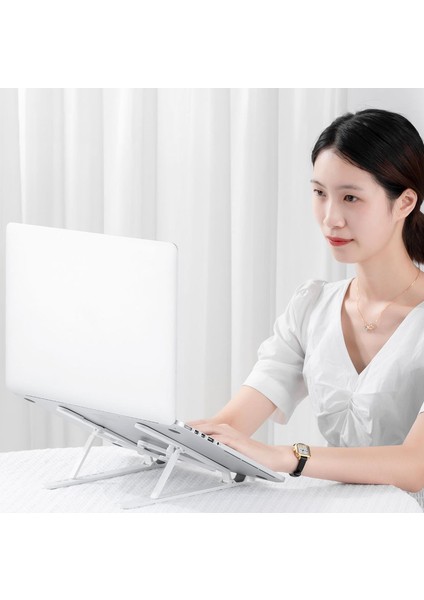 Orıco Katlanabilir 7 Kademeli Notebook Laptop Standı Beyaz fiyatları