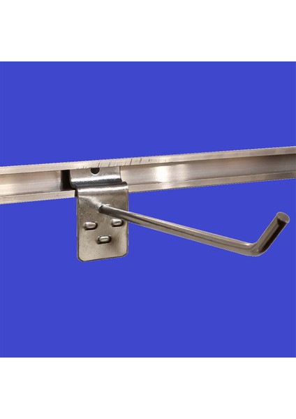 50 Adet 15 cm Kanallı Pano Kancası Raf Askısı