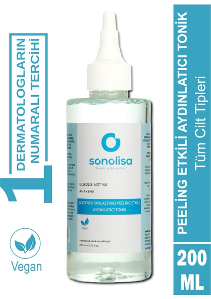 Peeling Etkili Tonik 200 ml