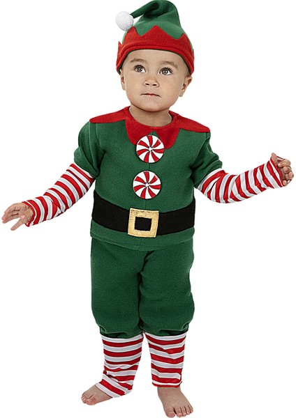 Unisex Bebek Elf Kostümü