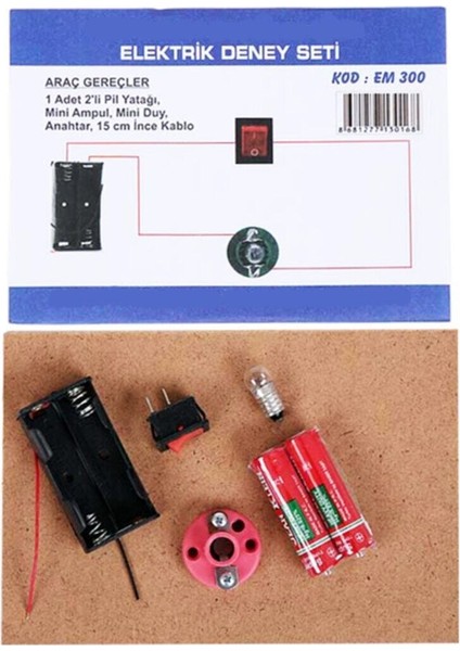 Basit Elektrik Devresi, Deney Seti