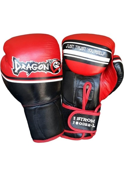 Storm Deri Kick Boks, Muay Thai ve Boks Eldiveni Kırmızı Siyah fırsatları