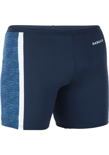 NABAIJI Erkek Uzun Boxer Mayo - Mala Mavi / Beyaz - Yoko