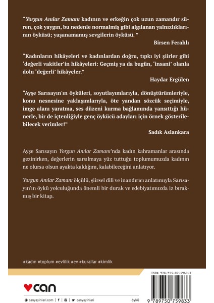 Yorgun Anılar Zamanı - Ayşe Sarısayın modelleri