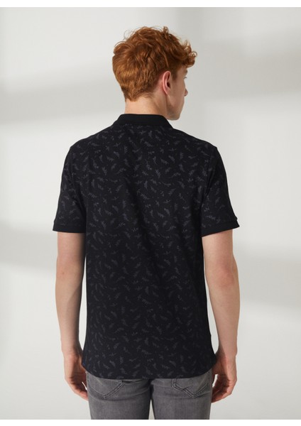 Polo Yaka Siyah Erkek T-Shirt 232 Lcm 242033 Newpıne Siyah indirimleri