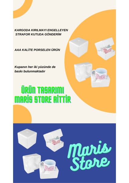 Maris Store Leopar Desenli Özel Tasarım Dijital Baskılı Yıkanabilir Kupa Bardak fiyatları