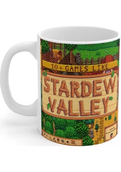 Maris Store Stardew Valley Özel Tasarım Dijital Baskılı Yıkanabilir Kupa Bardak