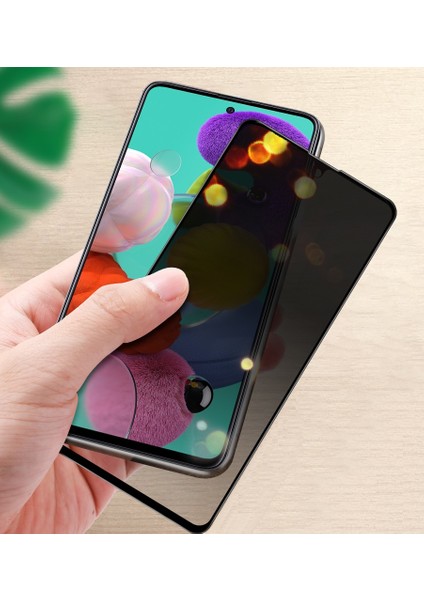 Xiaomi Mi 11 Lite Hayalet Ekran Koruyucu 9D Kırılmaz Cam - Gizlilik Korumalı - Extra Darbe Emici Etkin Koruma - Ekranı Tam Kaplar