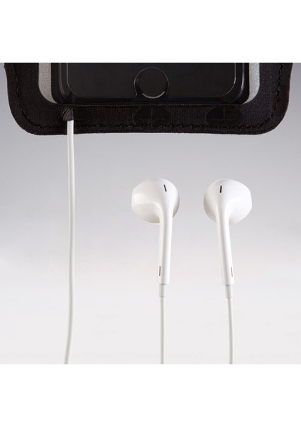 Kalenji Koşu Kol Bandı / Telefon Tutucu - Siyah