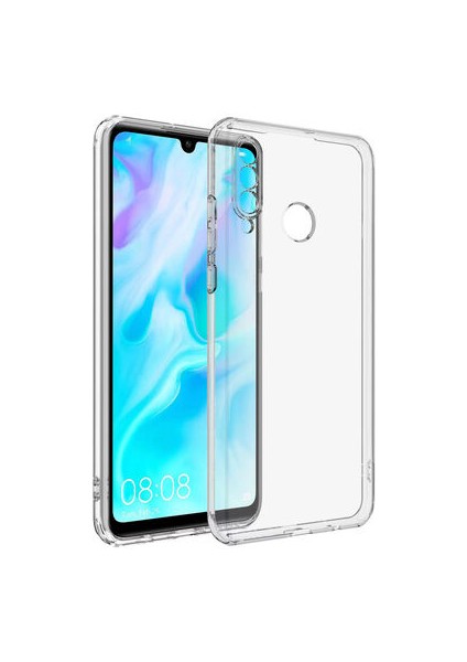 Huawei Y9 Prime 2019 ile Uyumlu Kılıf Şeffaf Kamera Korumalı Esnek Silikon Telefon Kılıfı Kapak