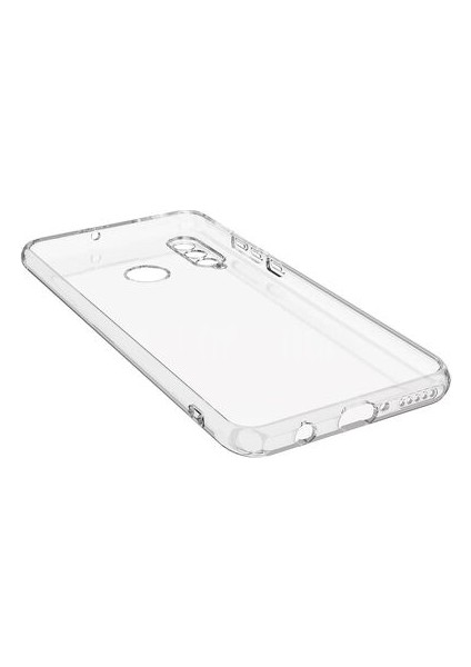 Huawei Y9 Prime 2019 ile Uyumlu Kılıf Şeffaf Kamera Korumalı Esnek Silikon Telefon Kılıfı Kapak